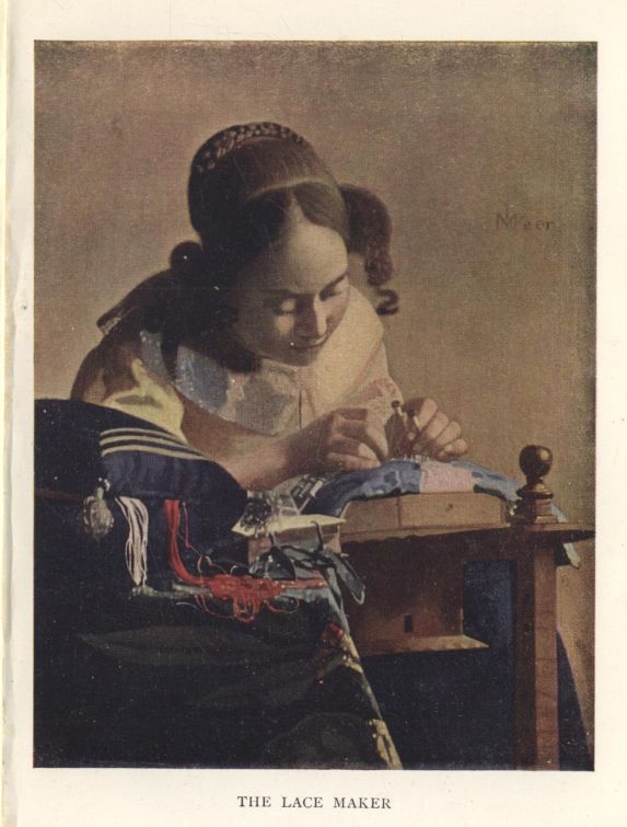 PLATE II.--THE LACE MAKER