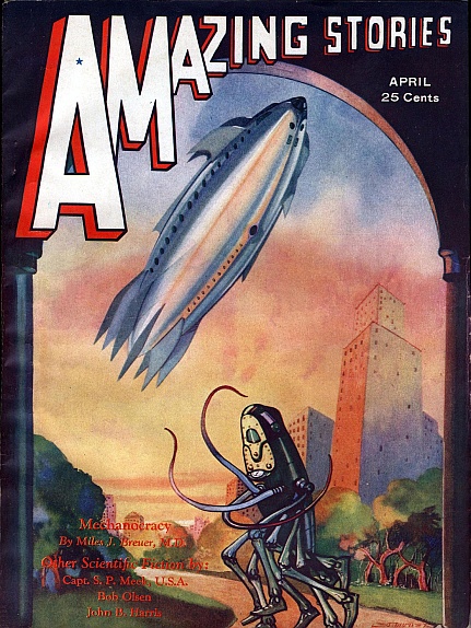 Magazine cover art