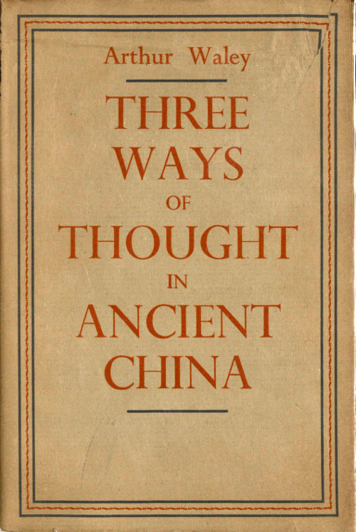 Three Ways Of Thought In Ancient China