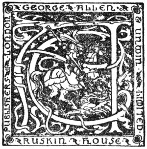 GEORGE ALLEN UNWIN LIMITED · RUSKIN HOUSE PUBLISHERS · LONDON