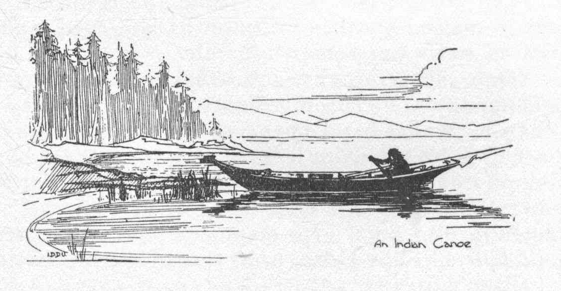 An Indian Canoe