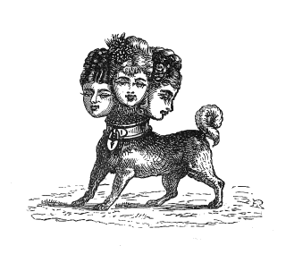 three-headed dog