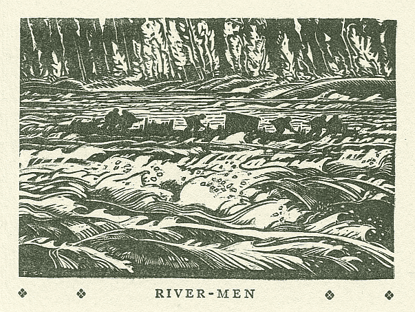 river-men in a boat