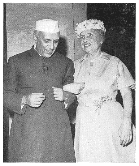 Nehru and Helen