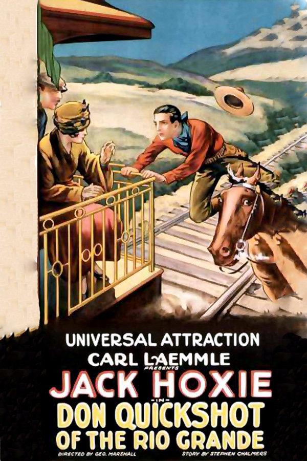 movie poster from 1923 movie DonQuickshot
