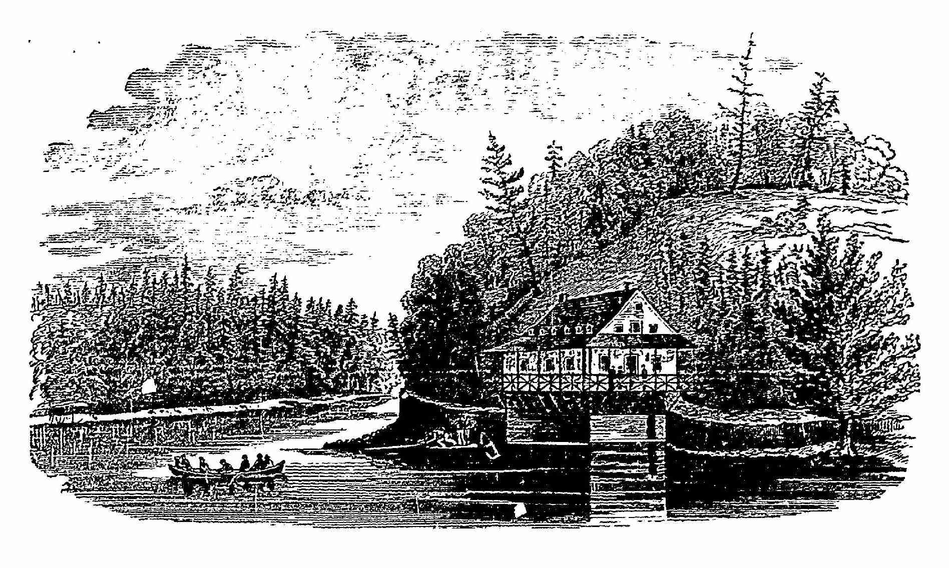 View of the Georgian Springs near the Ottawa River